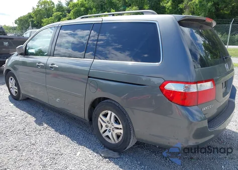 2007 Honda Odyssey Ex-L from USA, damaged, VIN 5FNRL38697B461993